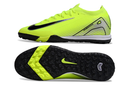 Chuteira Society Nike Air Zoom Mercurial Vapor 16 Elite TF - Verde e Preto