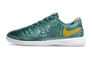 Tênis Futsal Nike Lunar Gato IC - Turquesa e Dourada