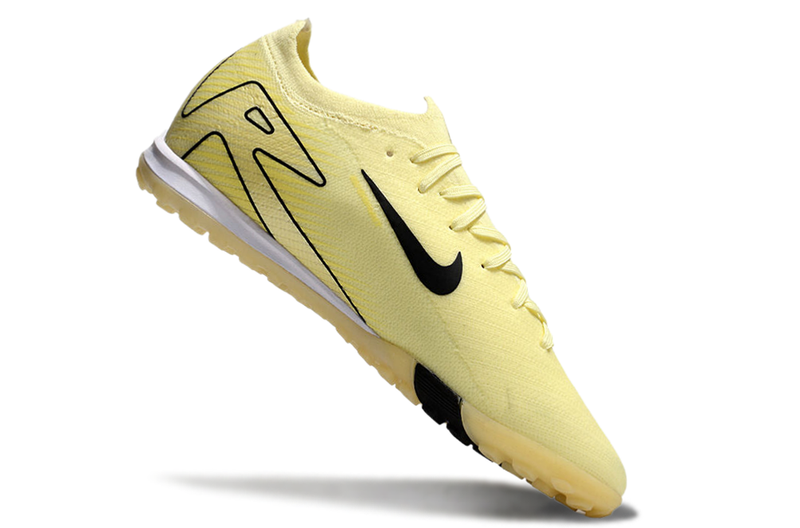 Chuteira Society Nike Air Zoom Mercurial Vapor 16 Elite TF - Amarela e Preta