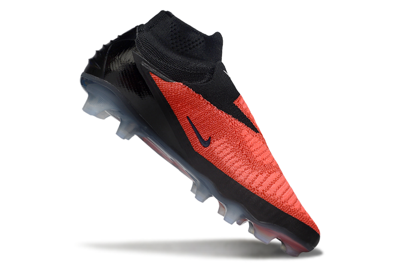 Chuteira Nike Phantom GX 6 Elite FG - Preta e Vermelha