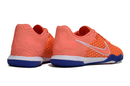Tênis Futsal Nike React Gato IC - Laranja, Branca e Azul
