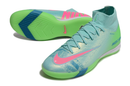 Chuteira Nike Air Zoom Mercurial Superfly 10 Elite  IC - Azul e Verde