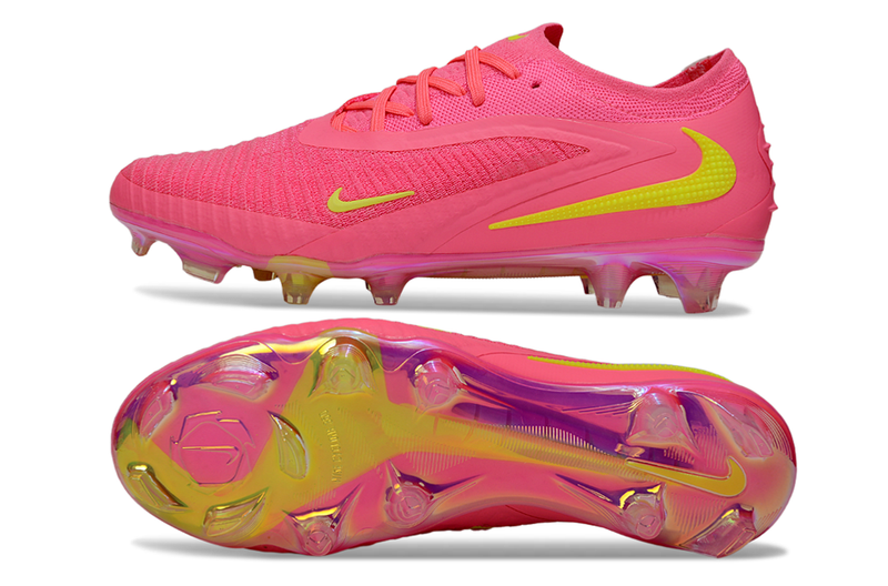 Chuteira Nike Phantom GX 6 Elite - Rosa e Verde