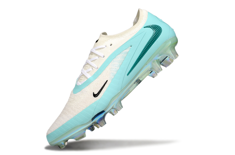 Chuteira Nike Phantom GX 6 Elite - Branco e Azul