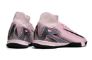 Chuteira Nike Air Zoom Mercurial Superfly 10 Elite  IC - Rosa, Cinza e Preta