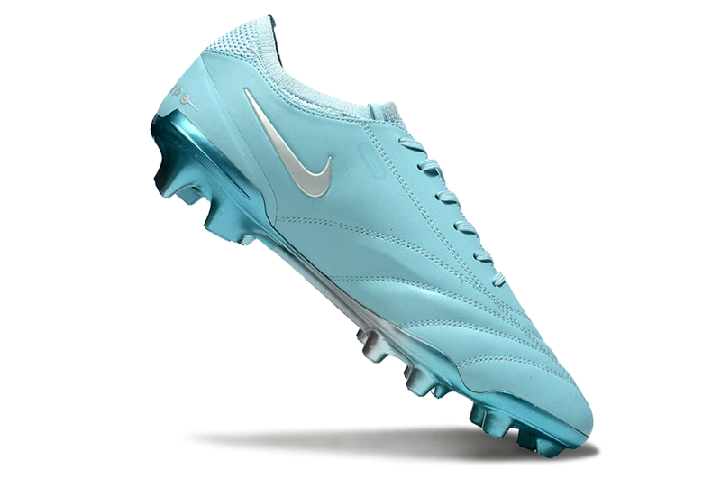 Nike Tiempo Legend 10 Luxe FG -  Azul e Prata