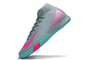 Chuteira Nike Air Zoom Mercurial Superfly 10 Elite  IC - Azul e Rosa