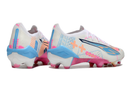 Puma Ultra 5 Ultimate FG - Branca, Azul e Rosa