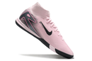 Chuteira Nike Air Zoom Mercurial Superfly 10 Elite  IC - Rosa, Cinza e Preta