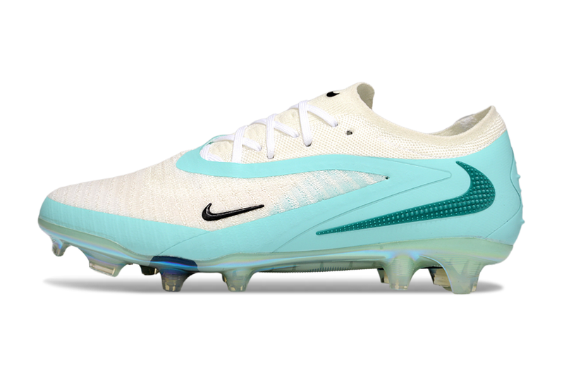 Chuteira Nike Phantom GX 6 Elite - Branco e Azul