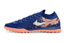 Chuteira Society Nike Phantom GX II TF - Azul e Laranja