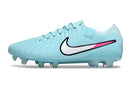Nike Tiempo Legend 10 X Elite FG -  Azul, Rosa e Branca