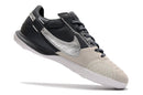 Tênis Futsal Nike Street Gato IC - Preta, Creme e Prata