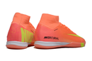 Chuteira Nike Air Zoom Mercurial Superfly 10 Elite  IC - Laranja e Verde