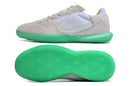 Tênis Futsal Nike Street Gato IC - Branca e Verde