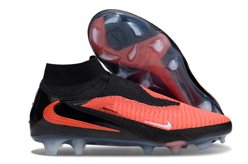 Chuteira Nike Phantom GX 6 Elite FG - Preta e Vermelha