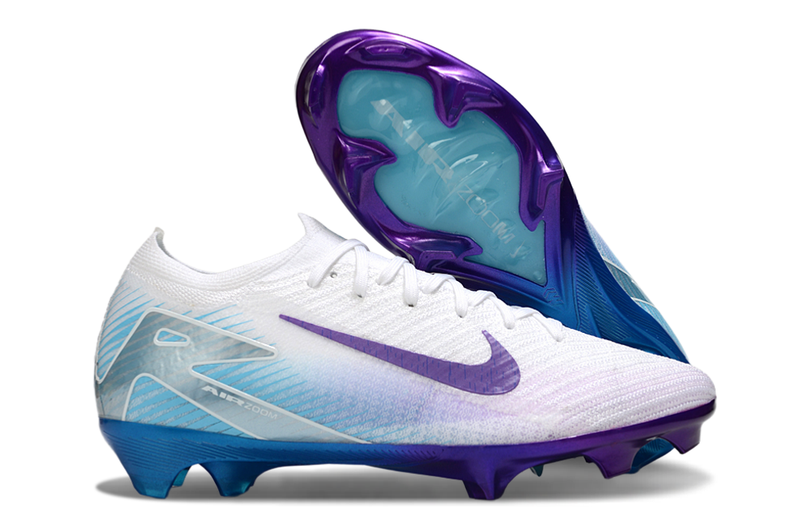 Chuteira Nike Mercurial Air Zoom Vapor 16 Elite FG - Branca