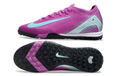 Chuteira Society Nike Air Zoom Mercurial Vapor 16 Elite TF - Roxa e Azul