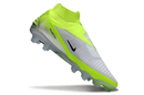 Chuteira Nike Phantom GX 6 Elite FG - Verde e  Branca