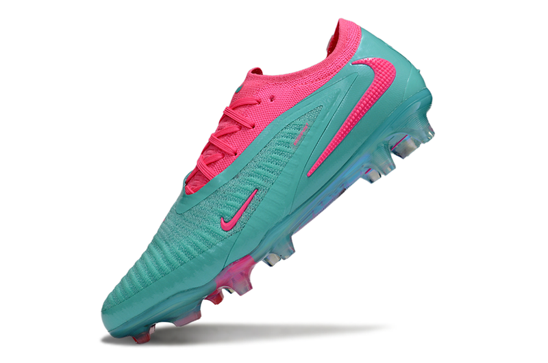 Chuteira Nike Phantom GX 6 Elite - Azul e  Rosa