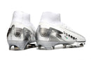 Chuteira Nike Air Zoom Mercurial Superfly 10 Elite FG - Branca e Prata