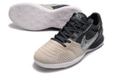 Tênis Futsal Nike Street Gato IC - Preta, Creme e Prata