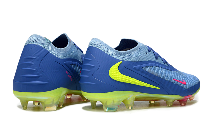 Chuteira Nike Phantom GX 6 Elite - Azul, Rosa e Verde