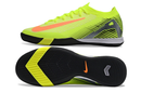 Chuteira Futsal Nike Mercurial Air Zoom Vapor 16 IC - Verde e Laranja