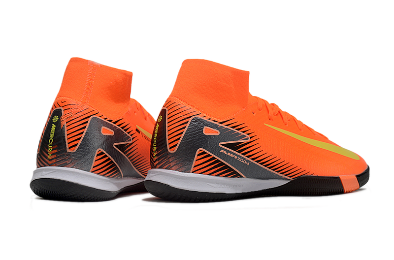 Chuteira Nike Air Zoom Mercurial Superfly 10 Elite  IC - Laranja