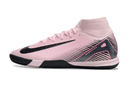 Chuteira Nike Air Zoom Mercurial Superfly 10 Elite  IC - Rosa, Cinza e Preta