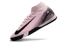 Chuteira Nike Air Zoom Mercurial Superfly 10 Elite  IC - Rosa, Cinza e Preta