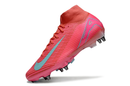 Chuteira Nike Zoom Mercurial SuperFly 10 Elite SG - Vermelha, Rosa e Azul