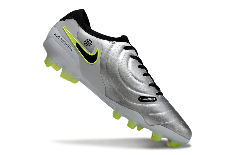 Nike Tiempo Legend X Elite FG - Prata e verde