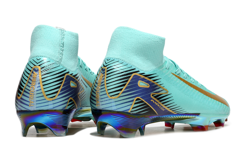 Chuteira Nike Air Zoom Mercurial Superfly 8 Elite FG - Azul
