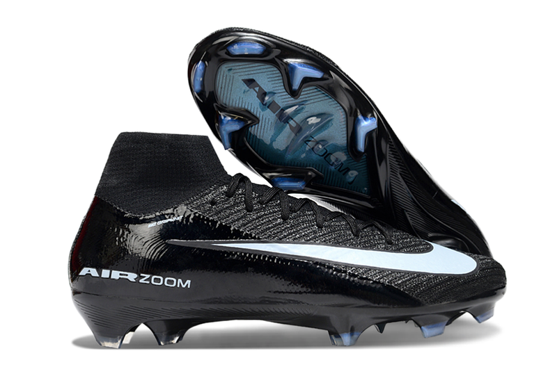Chuteira Nike Air Zoom Mercurial Superfly 10 Elite FG - Preta