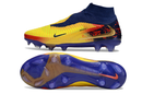 Chuteira Nike Phantom GX 6 Elite FG - Azul, Amarela e Vermelha