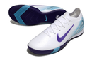 Chuteira Futsal Nike Mercurial Air Zoom Vapor 16 IC - Branca e Azul