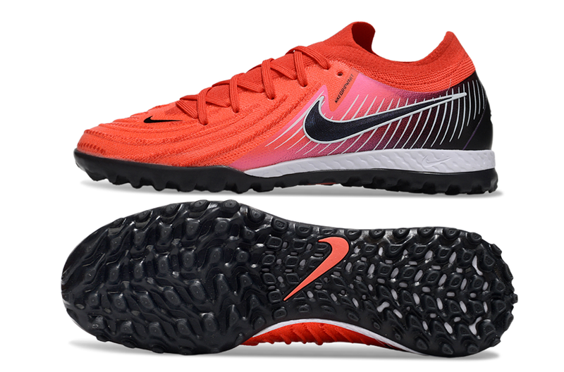 Chuteira Society Nike Phantom GX II TF - Vermelha