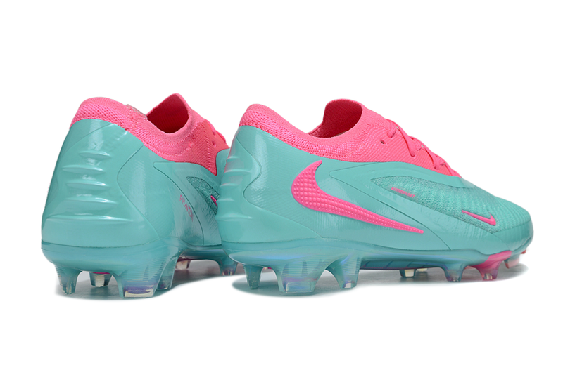 Chuteira Nike Phantom GX 6 Elite - Azul e  Rosa