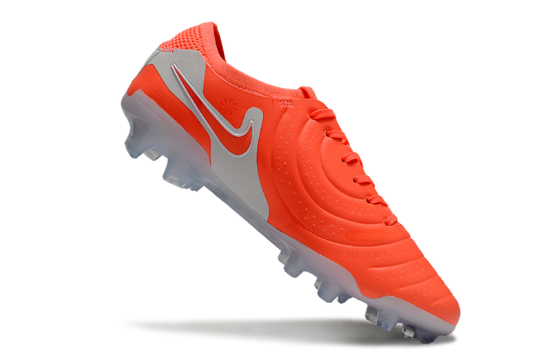 Nike Tiempo Legend 10 FG -  Laranja e Branca