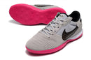 Tênis Futsal Nike Street Gato IC - Cinza, Rosa e Preta
