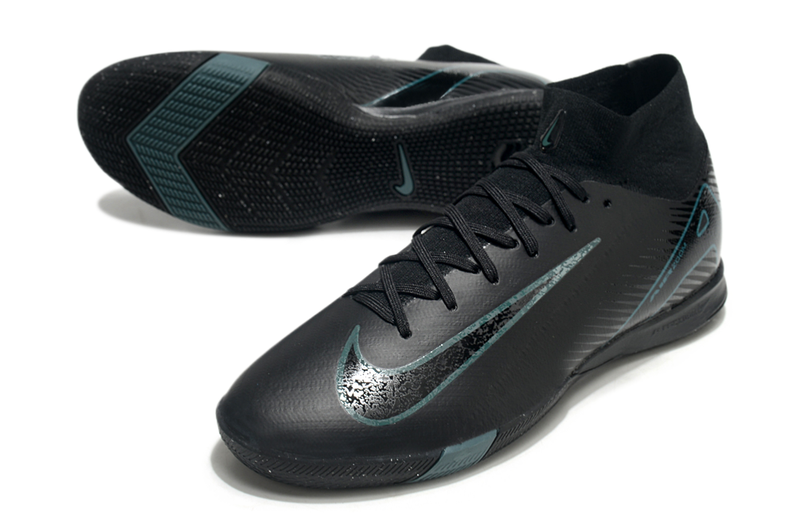 Chuteira Nike Air Zoom Mercurial Superfly 10 Elite  IC - Preta