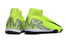 Chuteira Nike Air Zoom Mercurial Superfly 10 Elite  IC - Verde, Prata e Preta