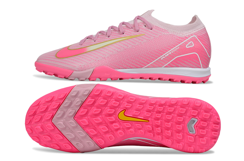 Chuteira Society Nike Air Zoom Mercurial Vapor 16 Elite TF - Rosa