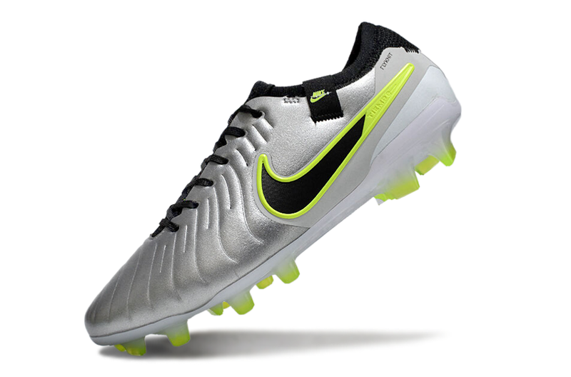 Nike Tiempo Legend X Elite FG - Prata e verde
