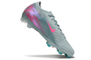Chuteira Nike AIR Zoom Mercurial Vapor 16 Elite FG - Azul e Rosa