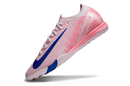 Chuteira Society Nike Air Zoom Mercurial Vapor 16 Elite TF - Rosa e Azul