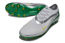 Chuteira Nike Phantom GX 6 Elite - Cinza, Prata e Verde
