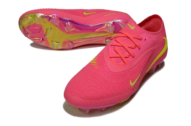 Chuteira Nike Phantom GX 6 Elite - Rosa e Verde