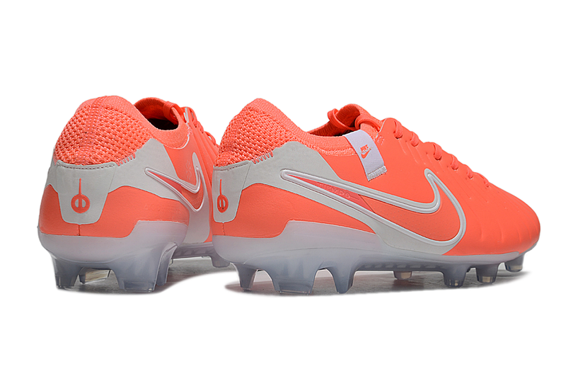 Nike Tiempo Legend 10 FG -  Laranja e Branca